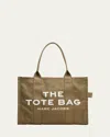 Marc Jacobs The Large Canvas Tote Bag In Green