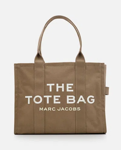 Marc Jacobs The Large Canvas Tote Bag In Green