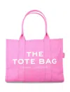 Marc Jacobs The Large Canvas Tote Bag In Pink