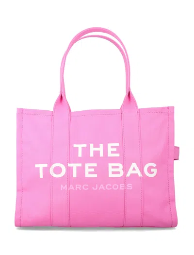 Marc Jacobs The Large Canvas Tote Bag In Pink