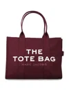 Marc Jacobs The Large Canvas Tote Bag In Purple