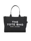 Marc Jacobs The Tote Bag Canvas Shoulder Bag In Black