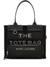 Marc Jacobs The Cargo Canvas Large Tote Bag In Black In Black
