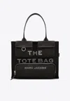 Marc Jacobs The Cargo Canvas Large Tote Bag In Black In Black