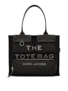Marc Jacobs The Cargo Canvas Large Tote Bag In Black In Black