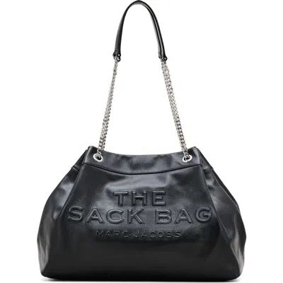 MARC JACOBS MARC JACOBS THE LARGE CHAIN SACK LEATHER BAG
