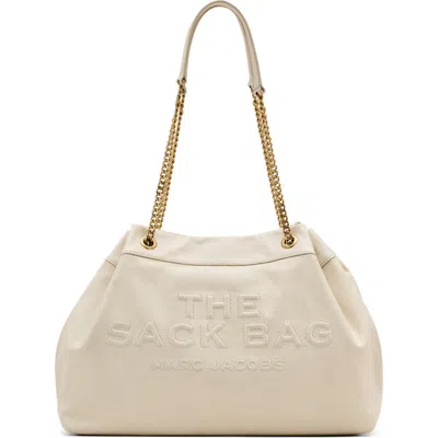 MARC JACOBS MARC JACOBS THE LARGE CHAIN SACK LEATHER BAG