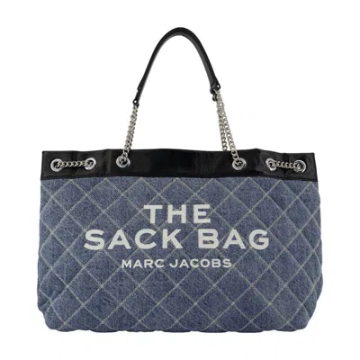 Marc Jacobs The Large Chain Sack Shoulder Bag In Blue