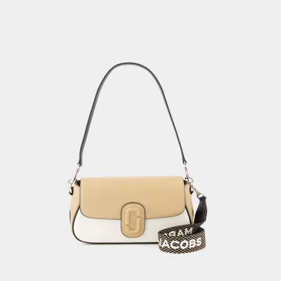 Marc Jacobs The Large Clover Shoulder Bag In Beige
