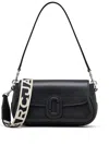Marc Jacobs Black Bag With Flap Closure And Logo Detail In Black