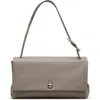 Marc Jacobs The Large Dual Shoulder Bag In Grey Leather