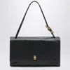 Marc Jacobs The Large Dual Bag In Black Leather In Black