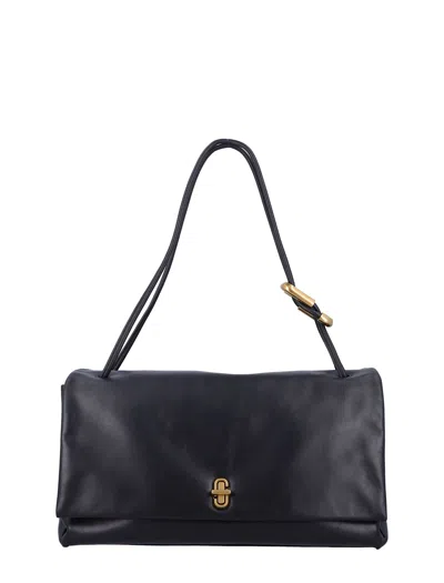 Marc Jacobs The Large Dual Shoulder Bag In Black
