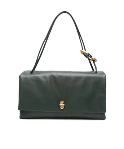 MARC JACOBS MARC JACOBS THE LARGE DUAL FOLDOVER-TOP SHOULDER BAG
