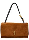 Marc Jacobs The Large Dual Suede Shoulder Bag In Brown