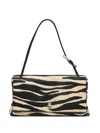Marc Jacobs The Large Dual Zebra-print Bag In Black