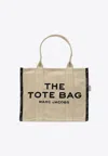 Marc Jacobs The Jacquard Large Tote Bag In Beige