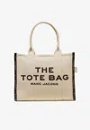 Marc Jacobs The Jacquard Large Tote Bag In Sand