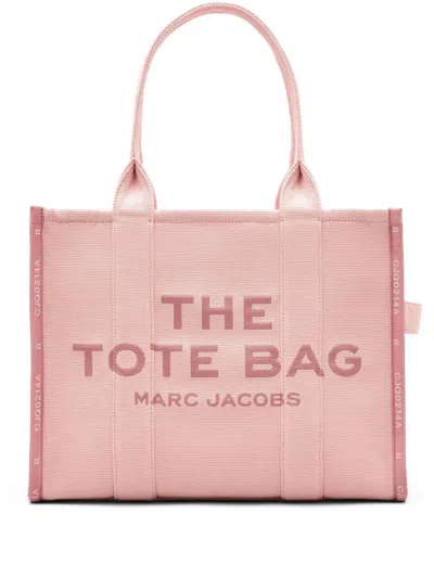 Marc Jacobs The Large Jacquard Tote In Pink