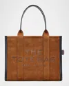 Marc Jacobs The Large Leather Tote Bag In Brown