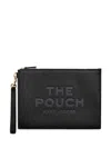 Marc Jacobs The Large Leather Clutch In Black