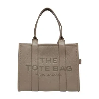 Marc Jacobs The Large Leather Tote Bag In Beige