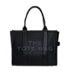 Marc Jacobs The Large Leather Tote Bag In Black