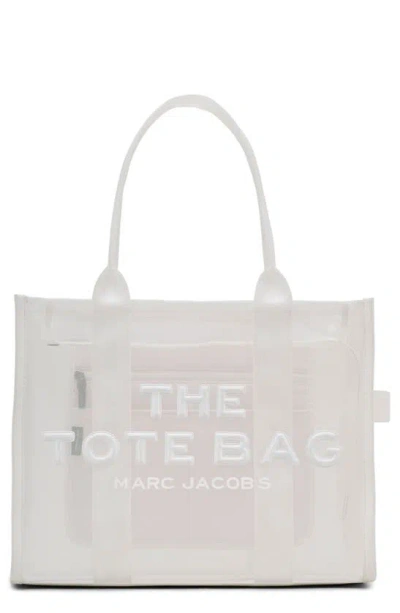 Marc Jacobs The Large Mesh Tote Bag In White