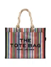 Marc Jacobs The Large Stripe Mesh Rope Tote Bag In Multi