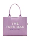 Marc Jacobs The Large Tote Bag In 紫色