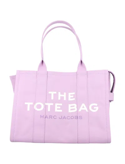 Marc Jacobs The Large Canvas Tote Bag In Wisteria