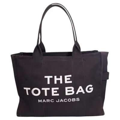 Pre-owned Marc Jacobs The Large Tote Bag In Black