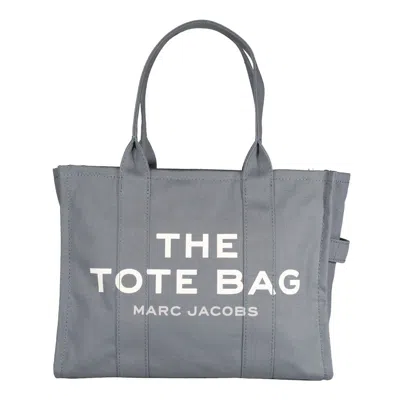 Marc Jacobs The Large Tote Bag In Blue Canvas