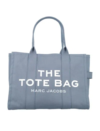 Marc Jacobs The Large Tote Bag In Blue Canvas
