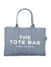 Marc Jacobs The Traveler Tote Bag In Blue Shadow