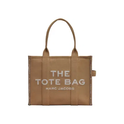 Pre-owned Marc Jacobs The Large Tote Bag 'camel' In Brown