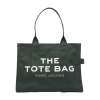 Marc Jacobs The Tote Bag Large Canvas Tote In Green