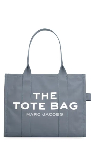 Marc Jacobs The Large Tote Bag In Blue Canvas