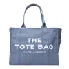 Marc Jacobs The Large Tote Bag In Blue Canvas In Blue