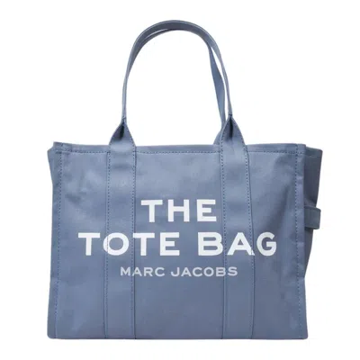 Marc Jacobs The Large Tote Bag In Blue Canvas