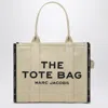 Marc Jacobs The Large Tote Bag In Sand Colour Canvas