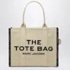 Marc Jacobs The Large Tote Bag In Sand Colour Canvas