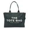 Marc Jacobs Rectangular Shape Tote Bag With 2 Handles In Ivy