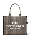 Marc Jacobs Medium The Monogram Tote Bag In Neutrals