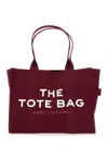 Marc Jacobs The Large Canvas Tote Bag In Bordeaux