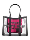 Marc Jacobs The Tote Large Pvc And Leather Tote In Black