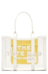 Marc Jacobs The Clear Crossbody Duffel Bag White