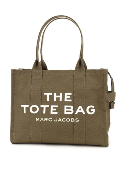 Marc Jacobs The Large Traveler Tote Bag In Slate Green (khaki)