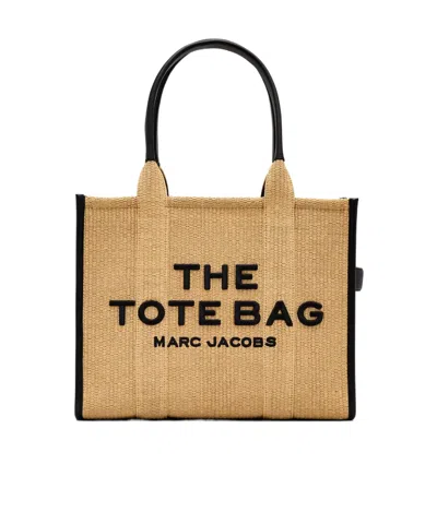 MARC JACOBS MARC JACOBS THE LARGE WOVEN TOP HANDLE BAG