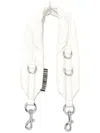 Marc Jacobs The Leather Barcode Single Strap In White